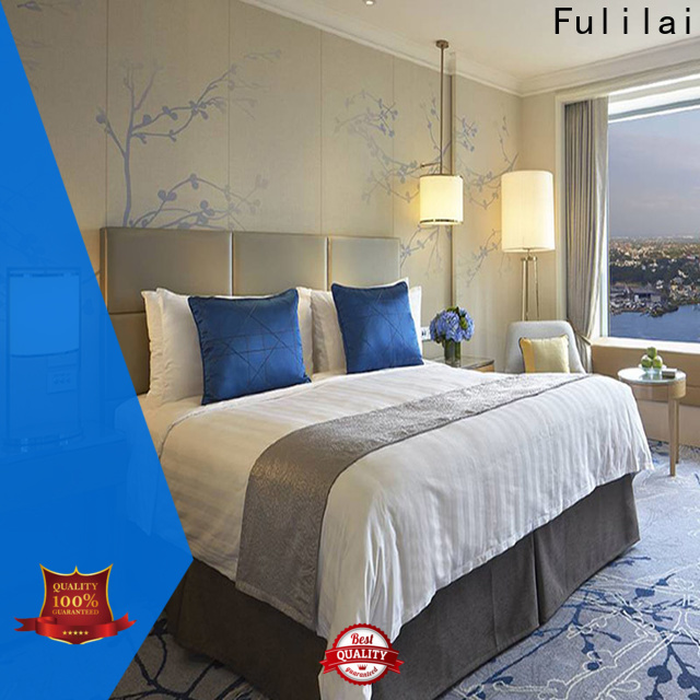 Fulilai New hotel bedroom furniture sets Supply for indoor