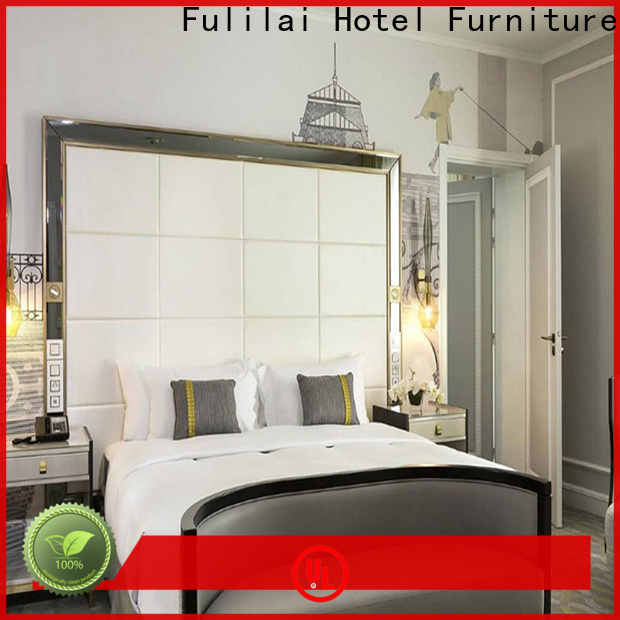 High-quality hotel bedroom furniture design factory for room