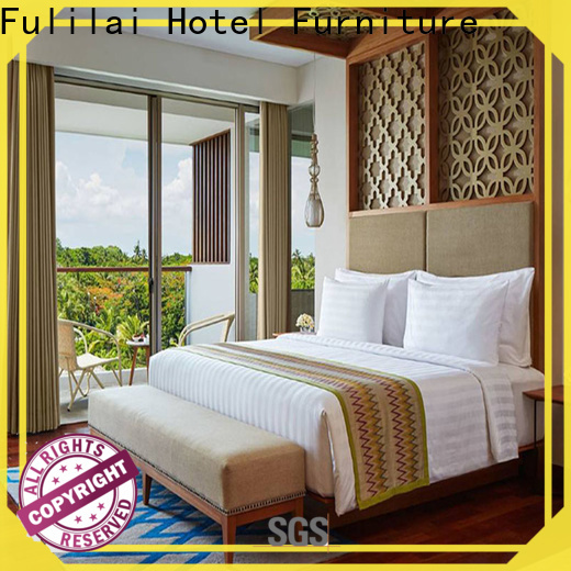 Latest hotel bedroom sets fulilai company for home