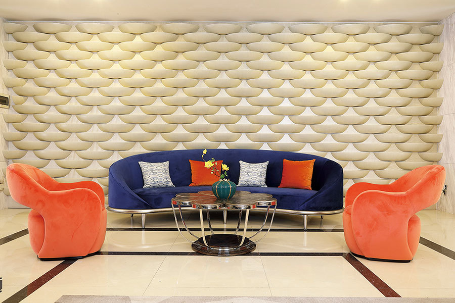 Hotel Guestroom Design Upholstery Sofa Fulilai