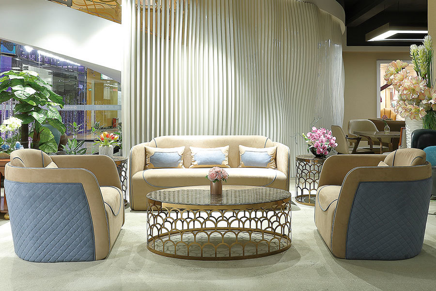 Fulilai Sofa For Hotel Public Sitting Furniture