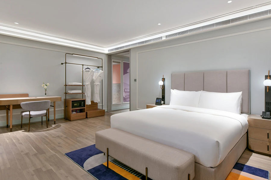 Accor Mercure brand hotel room furniture set Fulilai