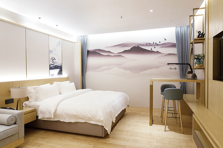 Apartment hotel room customized furniture set China supplier Fulilai