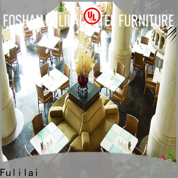 Fulilai restaurant dining tables manufacturers for indoor
