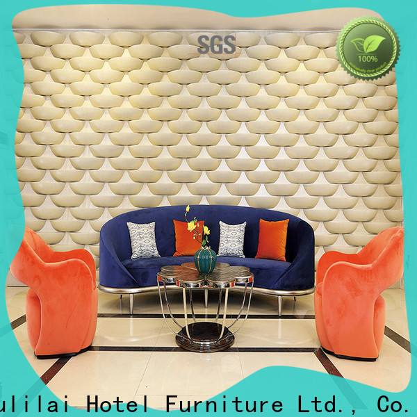 Custom hotel lobby sofa Supply for home