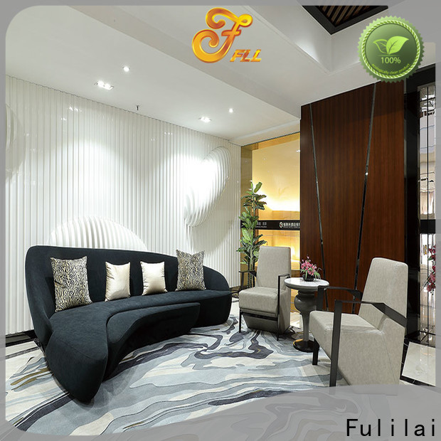 Fulilai hotel lobby sofa factory for indoor