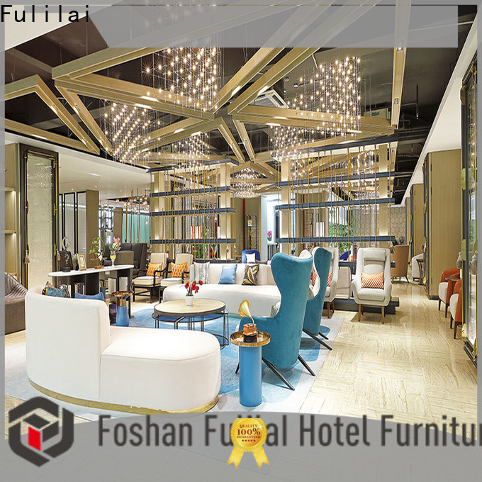 Fulilai Custom the sofa hotel for business for indoor